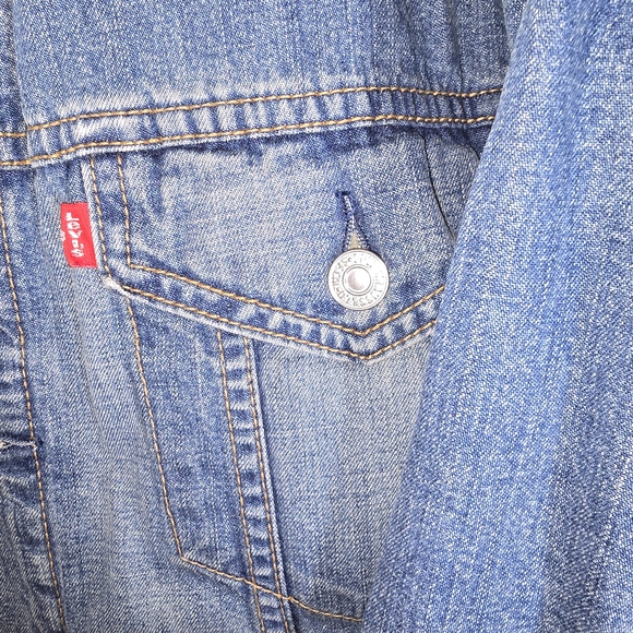 Levi's Blue Denim Jacket for Men - Picture 4 of 11
